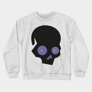 SKULL  ICON - BLACK DESIGN Crewneck Sweatshirt